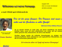 Tablet Screenshot of dr-gert-hillebrandt.de
